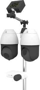 PTZ Cameras with Infra Lamp